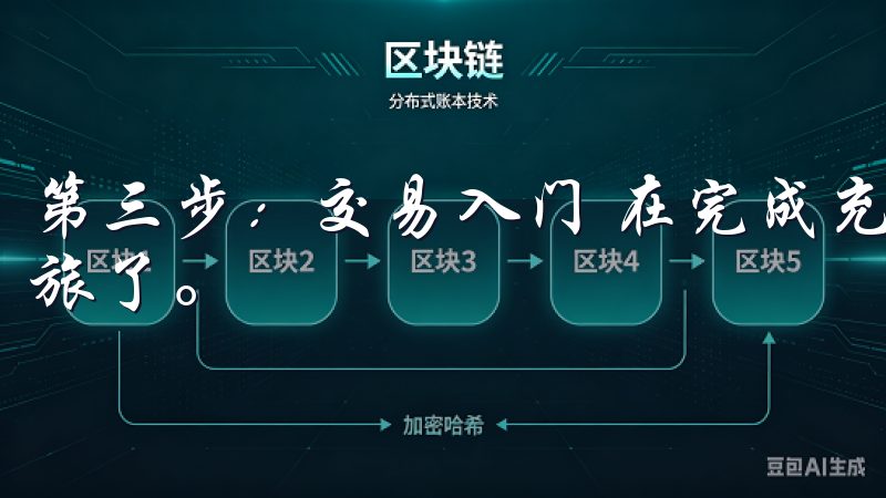 第三步：交易入门 在完成充值后，我终于可以开始我的交易之旅了。