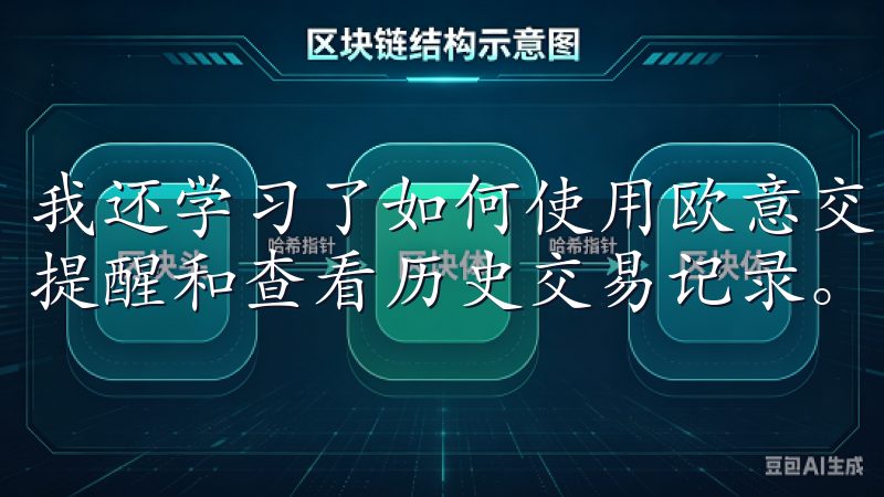 我还学习了如何使用欧意交易所的风险管理工具，比如设置交易提醒和查看历史交易记录。